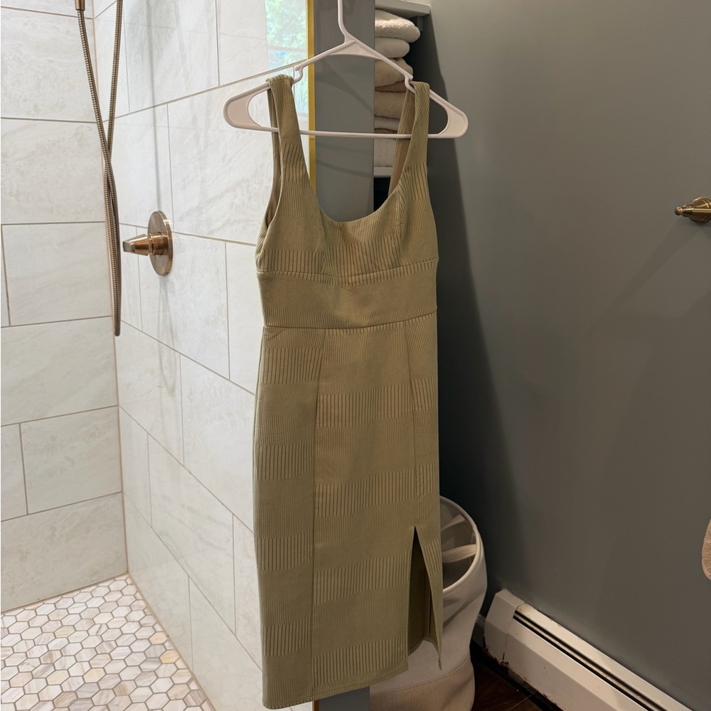 Hello Molly Olive Dress